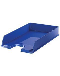 Odkladač "Europost", modrá, plast, ESSELTE