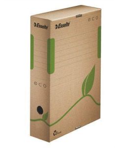 Archivační krabice "Eco", přírodní hnědá, 80 mm, A4, ESSELTE