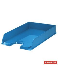 Odkladač "Europost", Vivida modrá, plast, ESSELTE