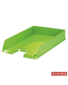 Odkladač "Europost", Vivida zelená, plast, ESSELTE