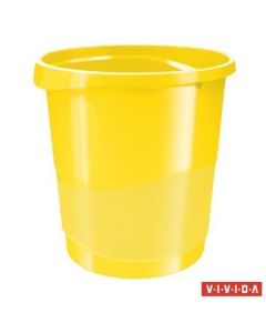 Odpadkový koš "Europost", Vivida žlutá, 14 l, ESSELTE