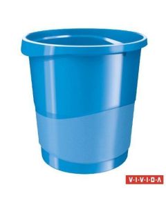 Odpadkový koš "Europost", Vivida modrá, 14 l, ESSELTE