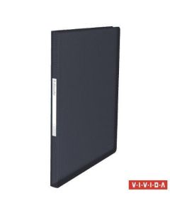 Katalogová kniha "Vivida", měkká, černá, A4, 60 kapes, ESSELTE