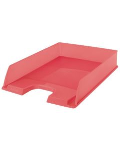 Odkladač, "Colour`Breeze", korálová, plast, ESSELTE 628453