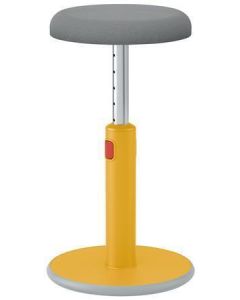 Židle Sit-Stand "Ergo Cosy Active", žlutá,  LEITZ 65180019
