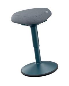Balanční stolička k sezení "Ergo Active", tmavě šedá, sklopná, ergonomická, LEITZ 65440089