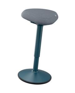 Balanční stolička pro stání s oporou "Ergo Active", tmavě šedá, sklopná, ergonomická, LEITZ 65450089