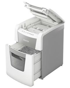 Skartovačka "IQ AutoFeed SmalOffice 100 P4 Pro", 100 listů, křížový řez, LEITZ, 80110000