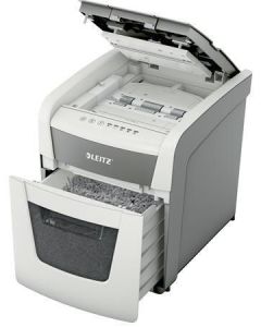 Skartovačka "IQ AutoFeed SmalOffice 50 P4 Pro", 50 listů, křížový řez, LEITZ, 80350000