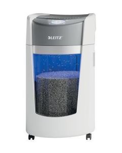 Skartovačka "IQ OptiMax Office 550 P5", 10 listů, mikro řez, LEITZ 83600000