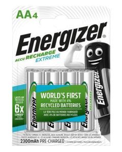 Nabíjecí baterie, AA (tužková), 4x2300 mAh, přednabité ENERGIZER