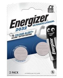 Knoflíková baterie CR2032 "Ultimate", 2 ks, lithiová, ENERGIZER