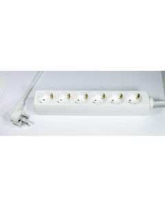 Prodlužovací kabel, 6 zásuvek, 1,5 m