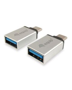Adaptér, USB-C-USB-A převodník, 2 ks, EQUIP 133473