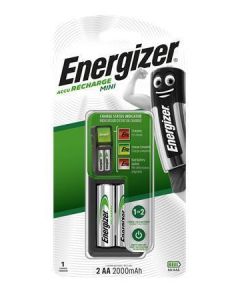 Nabíječka baterií "Mini", AA/AAA, 2x2000 mAh AA, ENERGIZER