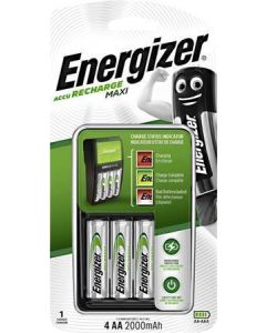 Nabíječka baterií "Maxi", AA tužková/AAA mikro, 4x2000 mAh AA, ENERGIZER