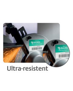 Avery Zweckform etikety 99.1mm x 139mm, A4, bílé, 4 etikety, velmi odolné, baleno po 10 ks, L7915-10, pro laserové tiskárny a kopí