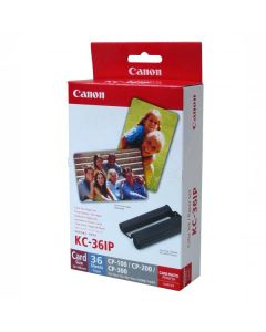 Canon Etikety, papír, bílá, 86x54mm, 36 ks, pro termosublimační tiskárny CP-220/330, 7739A001AH
