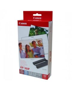 Canon Papír pro termosublimační tiskárny, KP-36IP, termosublimační papír, s inkoustovou kazetou typ 7737A001, bílý, CP-220, 330, 1