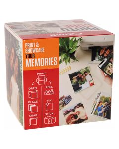 Canon Photo Paper Plus, Cybe Creative Pack White Orange, PP-201, foto papír, lesklý, 2311B077, bílý, 13x13cm, 5x5", 265 g/m2, 40 k