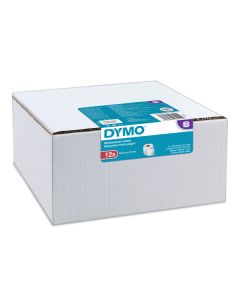 Dymo papírové štítky 57mm x 32mm, bílé, multifunkční, snímatelné, 12 x 1000 ks, 2093095, 12 rolí v balení, cena za balení