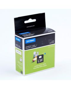 Dymo papírové štítky 51mm x 19mm, bílé, multifunkční, snímatelné, 500 ks, 11355, S0722550