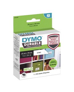 Dymo polypropylenové štítky 54mm x 25mm, bílé, multifunkční, 160 ks, 2112283