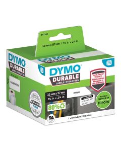 Dymo polypropylenové štítky 32mm x 57mm, bílé, multifunkční, 800 ks, 2112289