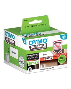 Dymo polypropylenové štítky 102mm x 59mm, bílé, pro přepravu, 300 ks, 2112290