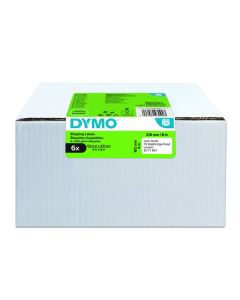 Dymo papírové štítky 210mm x 102mm, bílé, pro DHL, 6 x 140 ks, 2177565, 6 rolí v balení, cena za balení