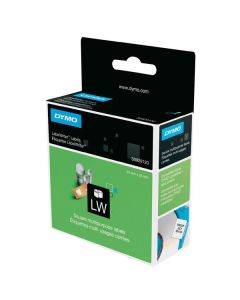 Dymo papírové štítky 25mm x 25mm, bílé, multifunkční, snímatelné, 750 ks, S0929120