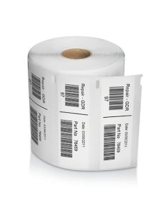 Dymo papírové štítky 89mm x 28mm, bílé, adresní, 2X1050 ks, S0947410