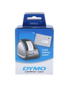 Dymo papírové štítky 89mm x 36mm, bílé, velké, 2x260 ks, 99012, S0722400
