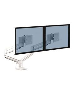 Držák monitoru Fellowes TALLO 2 ramena vedle sebe bílý