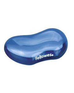 Podložka pod zápěstí Fellowes CRYSTAL gelová modrá