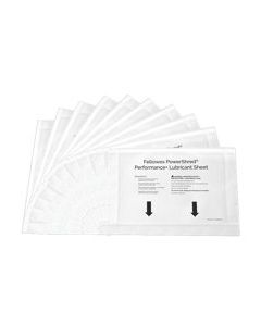 Čistící olejové listy Fellowes PowerShred Performance+ pro skartovací stroje (10ks)