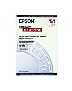 Epson Photo Quality InkJet Paper, C13S041069, foto papír, matný, bílý, Stylus Pro XL, XL+,1500, Laser 15, A3+, 104 g/m2, 720dpi, 1