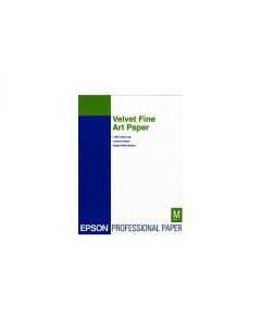 Epson Velvet Fine Art Paper, C13S041637, umělecký papír, sametový, bílý, A3+, 260 g/m2, 20 ks, inkoustový