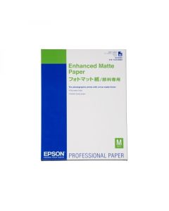 Epson Enhanced Matte Paper, bílá, 50, ks C13S042095, pro inkoustové tiskárny, A2, A2, 192 g/m2