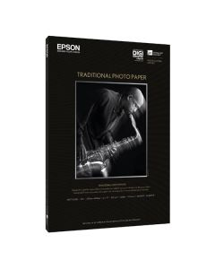 Epson Traditional Photo Paper, C13S045051, foto papír, saténový, bílý, A3+, 330 g/m2, 25 ks, inkoustový