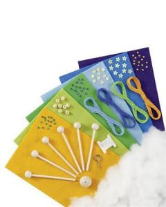 Creative craft set, hanging decoration, FOLIA, birds