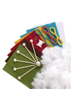 Creative craft set, hanging decoration, FOLIA, forest animals