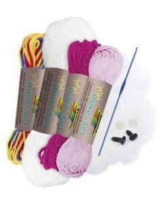Sada na háčkování, jednorožec, mini, FOLIA 23910