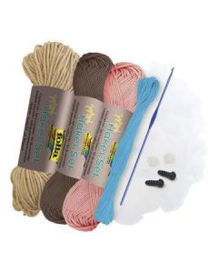 Sada na háčkování, lama, mini, FOLIA 23913