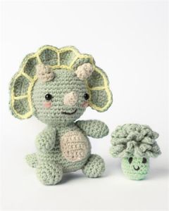 Sada na háčkování, dinosaurus, mini (nová edice), FOLIA 23925