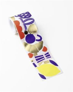 Samolepky "Mix + Match", středomořské motivy, v roli, 380 ks, FOLIA 27403