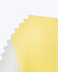 Barevný papír, stříbrná a zlatá, A4, 130 g, 10 listů/blok, FOLIA 601
