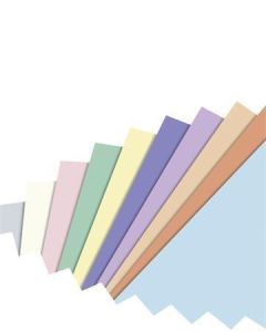Barevný papír "Pastel", 10 barev, A4, 130 g, 10x 10 listů, FOLIA 6495