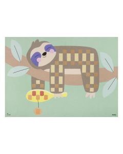 Creative weaving motif set, 48 pieces, FOLIA, safari