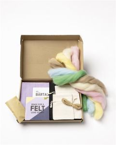 Kreativní filcová sada "Rainbow Edition", 5 dekorací, 36 dílů, FOLIA 9310